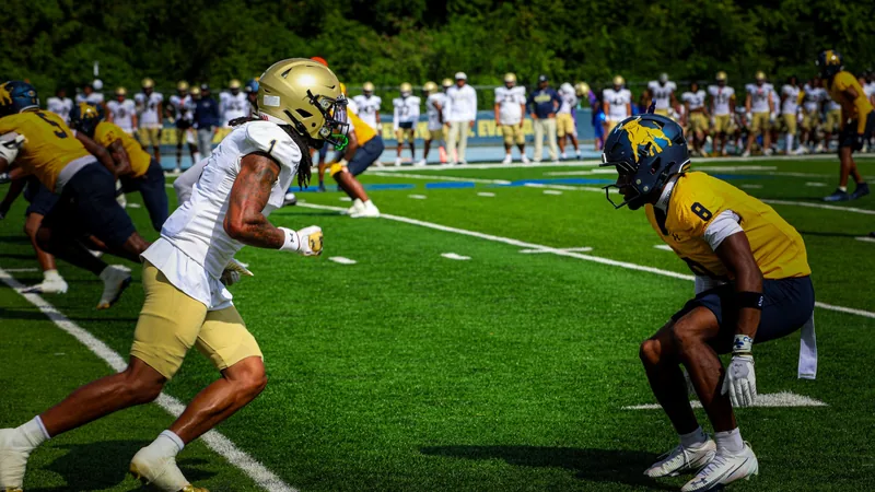 Homecoming football at Irwin Belk Complex